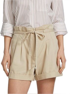 TWP Peck Shorts Cotton Khaki Twill